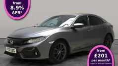Grey Used 2021 Honda Civic SR Hatchback | £14,390 (Fair price)