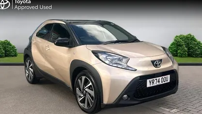 Ginger beige bitone Used 2024 Toyota Aygo X SUV | £13,990 (Fair price)