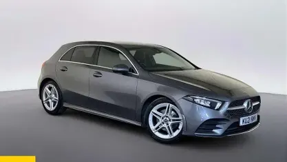 Used Mercedes A180 AMG line 136 HP (100 kW) 2021 Grey Hatchback