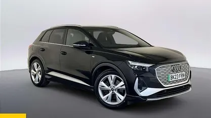 Used Audi Q4 e-tron S-Line 150 kW (204 HP) 2023 Black SUV