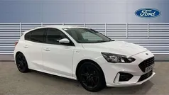 White Used 2019 Ford Focus ST-Line Hatchback | £10,652 (Fair price)
