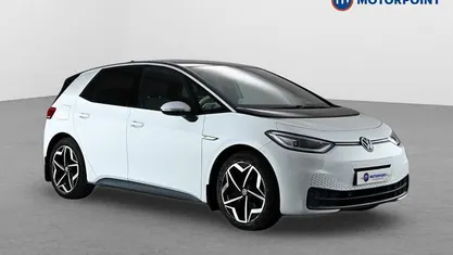 Used VW ID.3 Pro 150 kW (204 HP) 2020 White Hatchback
