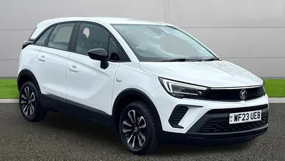 Used Vauxhall Crossland Design Edition 110 HP (80 kW) 2023 White SUV