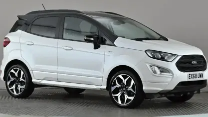 Used Ford Ecosport ST-Line 125 HP (91 kW) 2018 White SUV