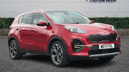 Used Kia Sportage GT-Line S 177 HP (130 kW) 2021 Red SUV