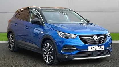 Used Vauxhall Grandland X Business 300 HP (220 kW) 2021 Blue SUV