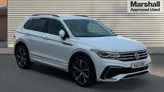 White Used 2021 VW Tiguan R-line SUV | £24,023 (Fair price)