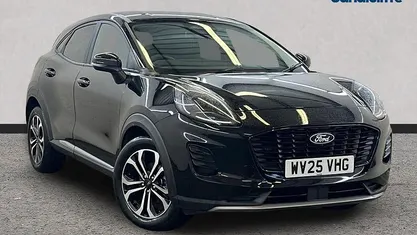 Used Ford Puma Titanium 125 HP (91 kW) 2025 Black SUV