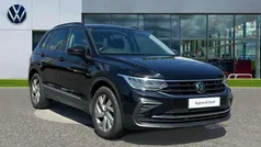 Deep black pearlescent Used 2022 VW Tiguan Life SUV | £19,722 (Super price)