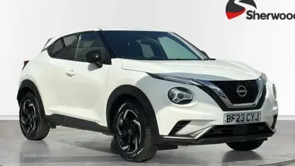 Used Nissan Juke N-Connecta 114 HP (83 kW) 2023 White SUV