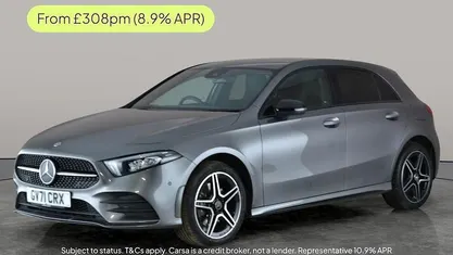 Grey Used 2021 Mercedes A250 AMG Line Premium Hatchback | £20,370 (Fair price)