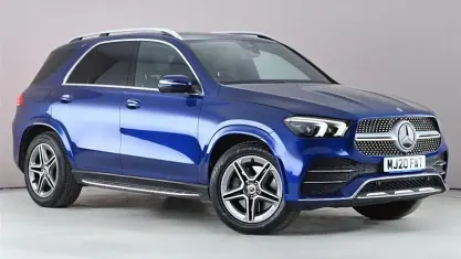 Usado Mercedes GLE300 AMG Line Premium 245 HP (180 kW) 2020 Azul Carrinha