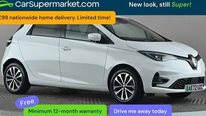 Used Renault Zoe GT-Line 100 kW (136 HP) 2022 White Hatchback