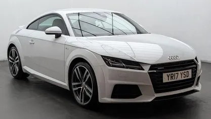 White Used 2017 Audi TT S-Line Coupe | £16,750 (Good price)