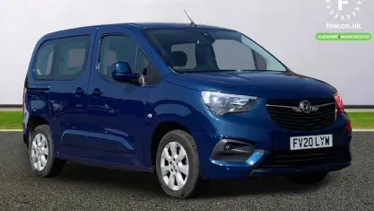 Used Vauxhall Combo 131 HP (96 kW) 2020 Blue MPV