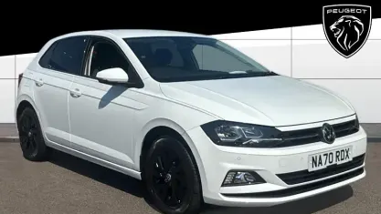Used VW Polo Match 80 HP (58 kW) 2020 White Hatchback