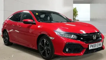 Used Honda Civic EX 126 HP (92 kW) 2019 Red Hatchback