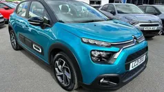 Blue Used 2021 Citroën C3 PureTech Hatchback | £11,495 (Fair price)