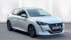 White Used 2021 Peugeot 208 Allure Hatchback | £12,348 (Fair price)
