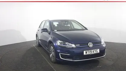 Used VW e-Golf 100 kW (136 HP) 2019 Blue Hatchback