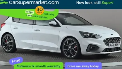 Używany Ford Focus ST 190 KM (139 kW) 2021 Biały Hatchback
