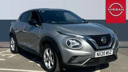 Used Nissan Juke N-Connecta 117 HP (86 kW) 2020 Silver SUV