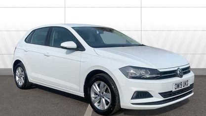 Używany VW Polo SE 65 KM (47 kW) 2019 Biały Hatchback