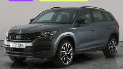 Used Skoda Kodiaq SportLine 150 HP (110 kW) 2021 Grey SUV