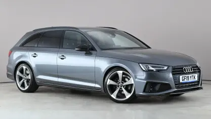 Used Audi A4 Black Edition 190 HP (139 kW) 2019 Grey Estate