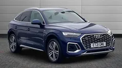 Blue Used 2021 Audi Q5 Sportback S-Line SUV | £31,295 (Good price)