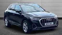 Mythos black Used 2019 Audi Q3 S-Line SUV | £20,395 (Fair price)