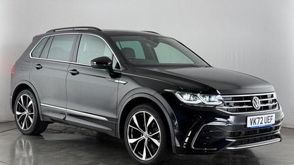 Second-hand VW Tiguan R-line 150 CP (110 kW) 2022 Negru SUV