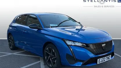 Blue Used 2022 Peugeot 308 Allure Premium Hatchback | £13,600 (Fair price)