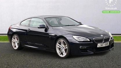 Begagnad BMW 640 M Sport 313 HK (230 kW) 2017 Svart Sportkupé
