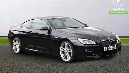Used BMW 640 M Sport 313 HP (230 kW) 2017 Black Coupe