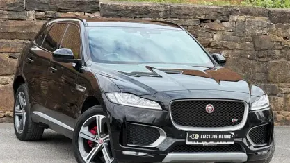Used Jaguar F-Pace Supercharged 381 HP (280 kW) 2018 Black SUV