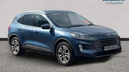 Used Ford Kuga Titanium 120 HP (88 kW) 2020 Blue SUV