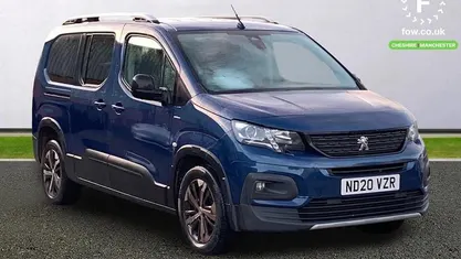 Blue Used 2020 Peugeot Rifter GT-line MPV | £16,199 (Fair price)