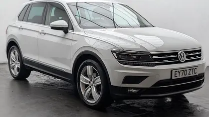 White Used 2020 VW Tiguan SEL SUV | £18,050 (Super price)