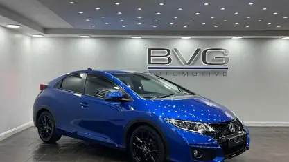 Used Honda Civic Sport 142 HP (104 kW) 2016 Blue Hatchback