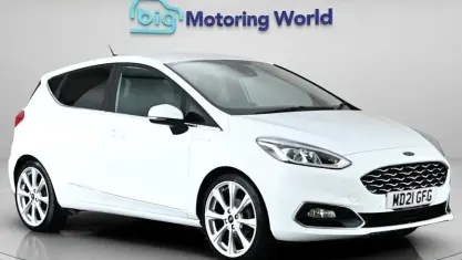 Used Ford Fiesta Vignale 125 HP (91 kW) 2021 White Hatchback
