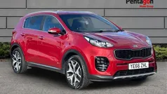Red Used 2016 Kia Sportage GT-Line SUV | £10,395 (Fair price)