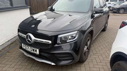 Begagnad Mercedes GLB200 AMG Line Premium 150 HK (110 kW) 2021 Svart SUV