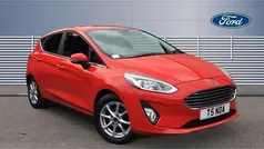 Red Used 2018 Ford Fiesta Zetec Hatchback | £7,169 (Fair price)