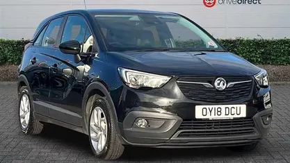 Used Vauxhall Crossland X S 99 HP (72 kW) 2018 Black SUV