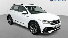 White Used 2024 VW Tiguan R-line Edition SUV | £29,899 (Fair price)