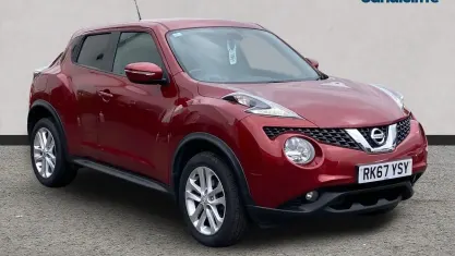 Used Nissan Juke N-Connecta 117 HP (86 kW) 2015 Red SUV