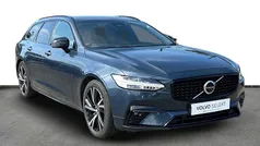 Blue Used 2022 Volvo V90 R-Design Estate | £27,200 (Fair price)