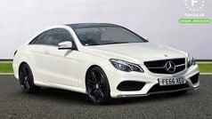 White Used 2016 Mercedes E350 Active Coupe | £13,799 (Fair price)