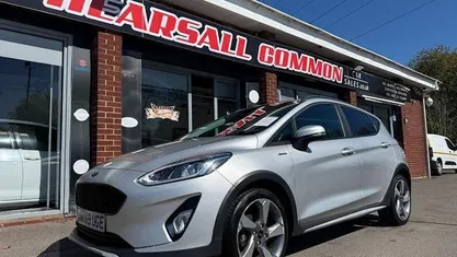Used Ford Fiesta Active 101 HP (74 kW) 2019 Silver Hatchback